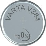 Pile VARTA V384 SR41 oxyde d'argent 1,55 V 37 mAh bouton