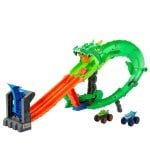Monster truck Hot Wheels JFR06 conjunto pista camião plástico multicolor