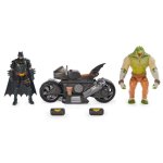 Motorrad Spin Master Batman Transforming Batcycle Battle Pack mit Figuren 10 cm