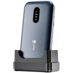 Doro 2820 4G 2.8" Bluetooth Telefono a conchiglia Blu Bianco