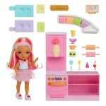 Poupée Rainbow High Little Dessert Shop avec Kandy Playset robe amovible 14 cm multicolore