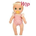 Boneca IMC Toys 926905 Rosa Plush 29cm Certificação CE EN71