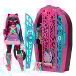 Boneca Mattel Monster High Skulltimate Secrets JBG82 Multicolor com Roupas Removíveis e Membros Flexíveis
