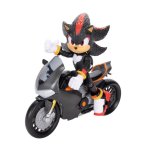 Figure de jeu JAKKS PACIFIC Sonic the Hedgehog 3 Shadow avec moto, articulée
