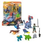 Figura de dinosaurio Imaginext Jurassic World JFR25 multicolor para niños