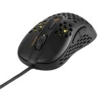 Ratón DELTACO GAM-106 USB Tipo A 6400 DPI Preto 6 Botões Gaming