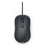 Maus Hama CM-200 USB 1600DPI Schwarz Leise Klicks Gummierte Griffe