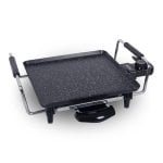 Piastra elettrica SOGO BAR-SS-1217 rivestimento ceramico marmo 1200W 27x27cm