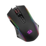 Rato REDRAGON M914-RGB NIX Wireless + Bluetooth + USB-C 1000Hz Preto RGB 9 Botões