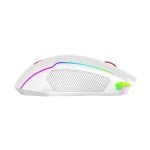Rato REDRAGON M914W-RGB NIX Wireless + Bluetooth + USB-C 1000Hz Branco RGB 9 Botões