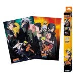 Póster ABYSTYLE ABYDCO726 Naruto Shippuden 2 Unidades Multicolor 170 g/m²