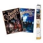 Póster ABYSTYLE ABYDCO732 Harry Potter Fantasia 2 Peças Multicolorido