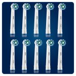 Cabezal Oral-B 81665364 Pack 10 unidades Azul Blanco Compatible Eléctrico