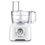 Robot culinaire Moulinex FP5441 2,2L 800W Blanc/Argent/Gris 7 accessoires
