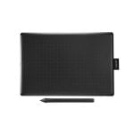 Grafiktablett Wacom One by Medium 216 x 135 mm 2540 LPI USB Schwarz Rot