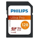 Cartão SD Philips FM12SD65B 128GB SDXC UHS-I Classe 10 U3 V30