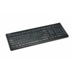 Teclado Kensington Advance Fit sem fios completo AZERTY perfil baixo preto