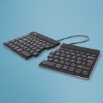 Tastatur R-Go Tools R-Go Split Break ergonomisch, geteilt, QWERTY (PT), Bluetooth, schwarz