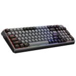 Tastatur Cooler Master MK770 mechanisch QWERTY ISO RGB Wireless Grau