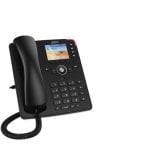 IP-Telefon SNOM D713 Schwarz TFT-Display Gigabit Ethernet PoE