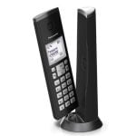 Téléphone Panasonic KX-TGK220 Sans Fil DECT Répondeur Main Libre Noir