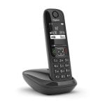 Telefone Gigaset AS690 Wireless DECT Ecrã 2'' 100 Contactos Preto