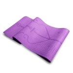 Tappetino Yoga FitPaddy MAT01VL TPE Antiscivolo 1830x610x6mm Viola