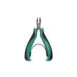 Alicate Velleman VT281 Schneidzange Chrom-Vanadiumstahl 110 mm Schwarz Grün