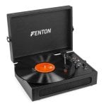 Tocadiscos Fenton RP118B Bluetooth USB 33/45/78 RPM Negro