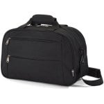 Sac de voyage Benzi Bz5496 20L, compatible avec Ryanair et Vueling, 40 × 25 × 20 cm, 3 compartiments, bandoulière réglable, polyester léger, noir