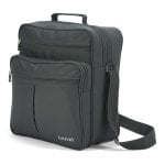 Sac bandoulière unisexe Benzi Bz3325 9L, sac à bandoulière compact avec plusieurs poches, polyester résistant, gris