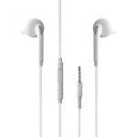 Auscultadores com fio Contact, conector de 3,5 mm, gestão de chamadas, microfone integrado, IPX4, branco