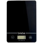 Briebe KW1163 Digitale Küchenwaage, Hochpräzisionswaage, Lebensmittelgewicht bis 5 kg, 1 g Teilung