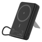 Powerbank Carica Wireless PcCom Essential MagSafe Qi2 10.000mAh 45W con Stand