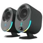 Forgeon Aether Altavoces 2.0 Gaming RGB 30W con Bluetooth Negros