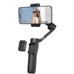 Gimbal Hohem iSteady X3 SE Preto 3 Eixos Leve Dobrável 11h Bateria Tripé