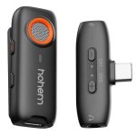 Micrófono Hohem MIC-01 1TX+1RX USB-C Omnidireccional con Cancelación de Ruido