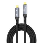 Cabo USB-C para USB-C PcCom Essential PD 3.1 240W USB4 Thunderbolt 8K 1m