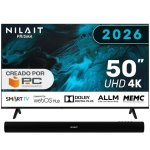 Nilait Prisma 50UD7004SWOS 50" LED 4K WebOS + Harmony Sound bar Barra de sonido Bluetooth 2.0 30W