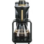 Máquina de café de filtro Melitta Epour 1024-12 8 xícaras moinho integrado preta ouro