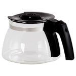 Jarra Melitta Easy II 1023-02 Vidrio Negro Transparente Recambio Cafetera