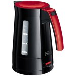 Bollitore Melitta Enjoy Aqua 1,7L 2400W Nero Rosso Indicatore Livello Filtro