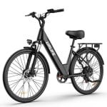 Bicicletta elettrica URLIFE E26 motore 250W batteria 36V 13Ah freni a disco 26 pollici
