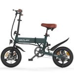 Bicicletta elettrica Eskute F200 250W 36V 7.8Ah Pieghevole Verde