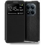 Funda para móvil Cool Flip Cover Solapa Sintética Negra Antigolpes para Xiaomi Redmi Note 15 Pro Plus 5G y Poco M8 Pro
