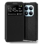 Funda para móvel Cool Flip Cover Livro Polipele Preto Proteção Total para Xiaomi Redmi Note 15 Pro