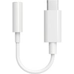 Adaptador BIGBEN ADAPTJACK1USBCW USB-C para Jack 3,5 mm Branco Plug and Play