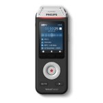 Dictáfono Philips Voice Tracer DVT2110 grabación estéreo 36 h USB-C 8GB