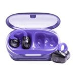 Auriculares JBL Soundgear Clips Inalámbricos Bluetooth com Cancelamento de Ruído, Microfone, IP54, Roxo
