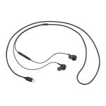 Auriculares Samsung EO-IC100B com fio USB-C para chamadas e música, cor preta